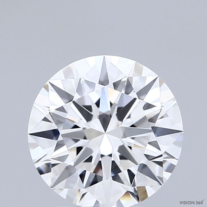 2.05ct Round Lab-Grown Diamond · D VVS2 · IGI