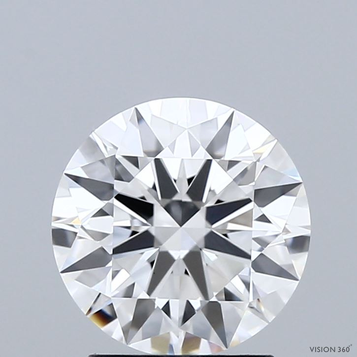 2.05ct Round Lab-Grown Diamond · D VVS2 · IGI