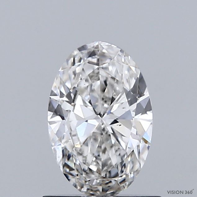 0.90ct Oval Lab-Grown Diamond · F SI1 · IGI