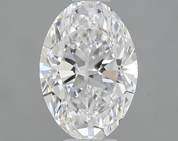 0.51ct Oval Lab-Grown Diamond · D IF · IGI