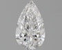 0.91ct Pear Lab-Grown Diamond · D VVS1 · IGI
