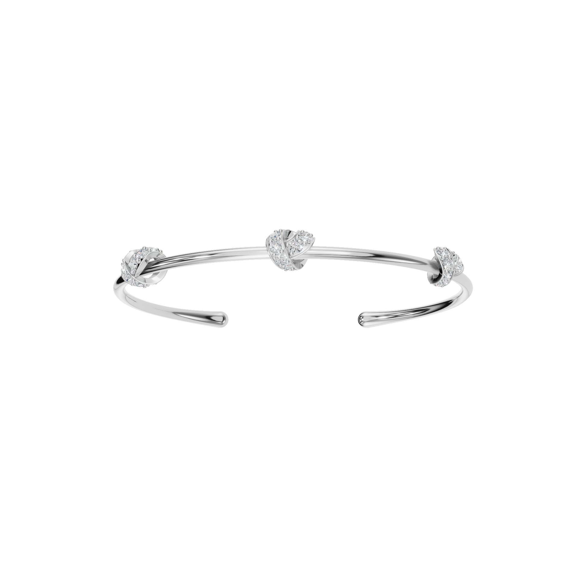 Etoile Round Diamond Tennis Bracelet | Lab Grown | White Gold | Roomy's Jewellery