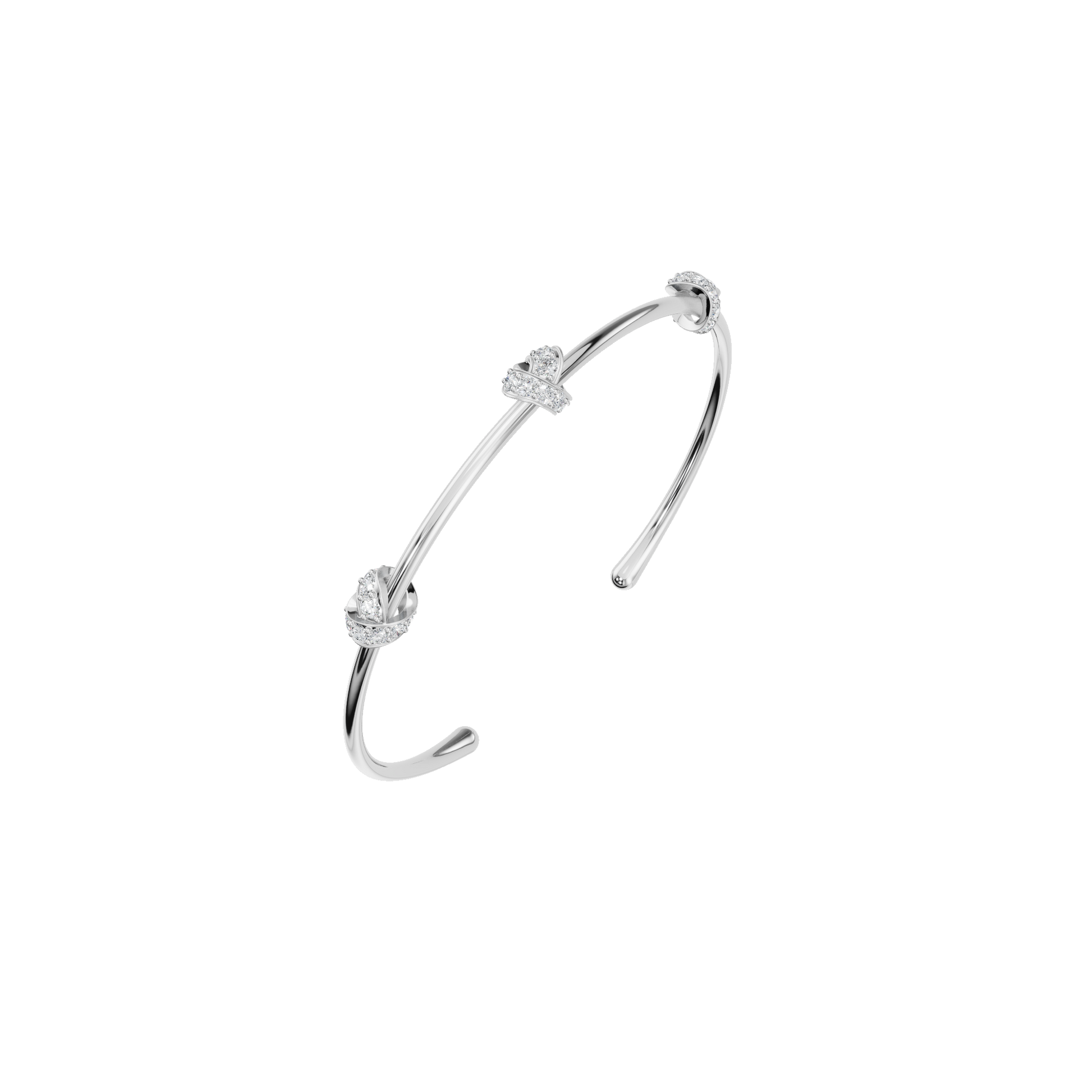 Etoile Round Diamond Tennis Bracelet | Lab Grown | White Gold | Roomy's Jewellery