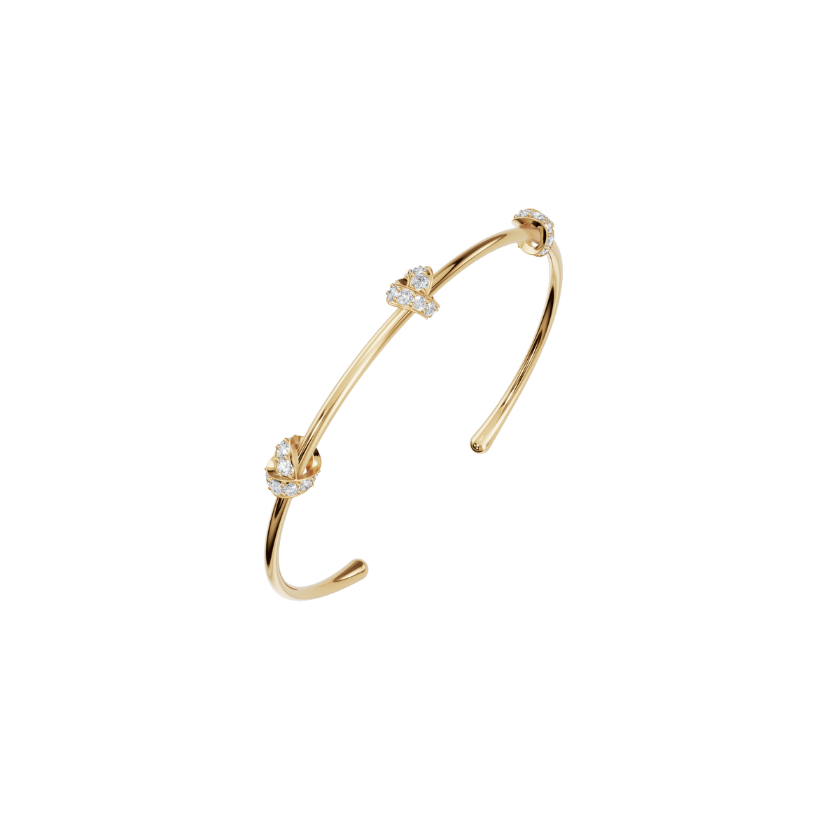 Etoile Round Diamond Tennis Bracelet | Lab Grown | Yellow Gold | Roomy's Jewellery