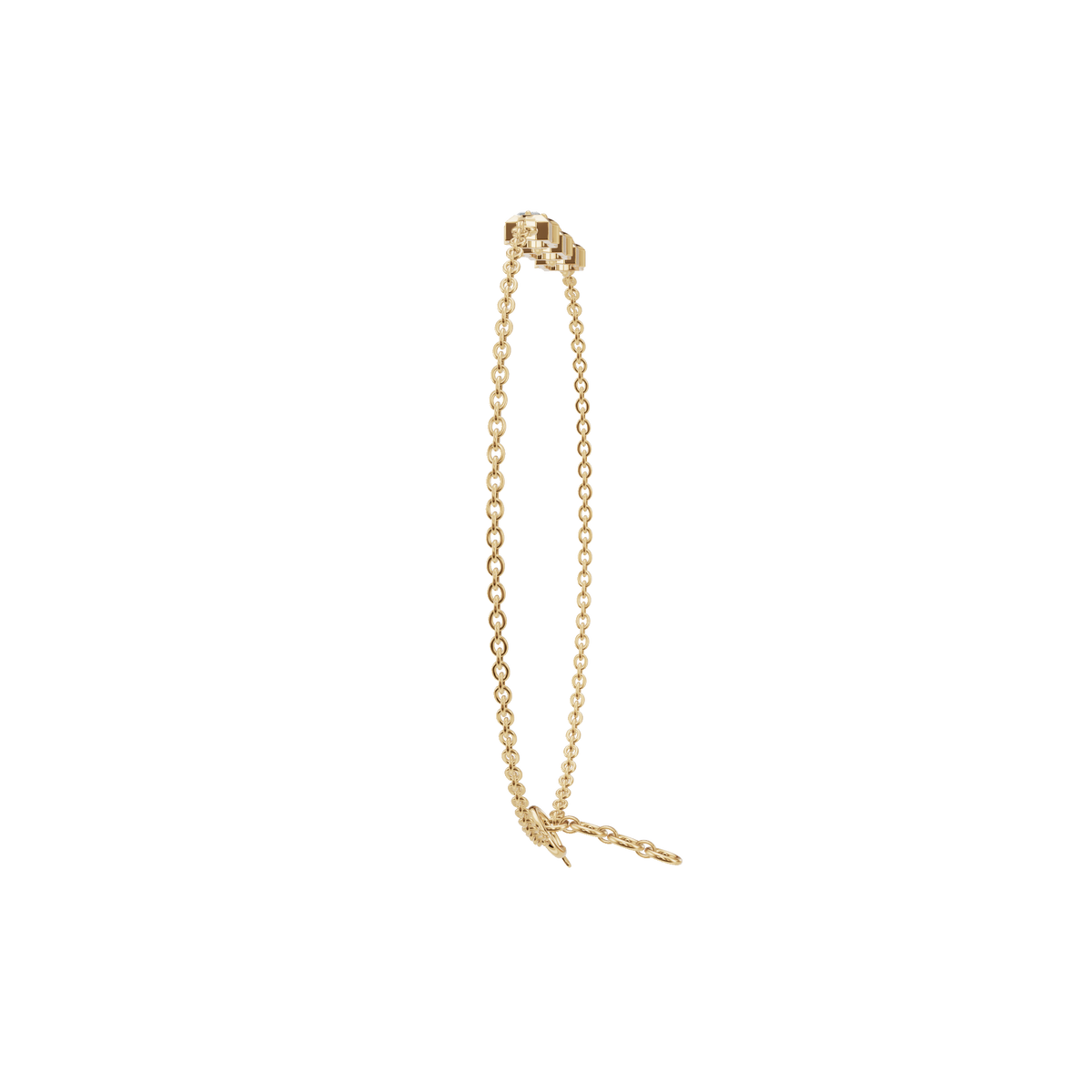 Eclat Emerald Diamond Tennis Bracelet | Lab Grown | Yellow Gold | Roomy's Jewellery