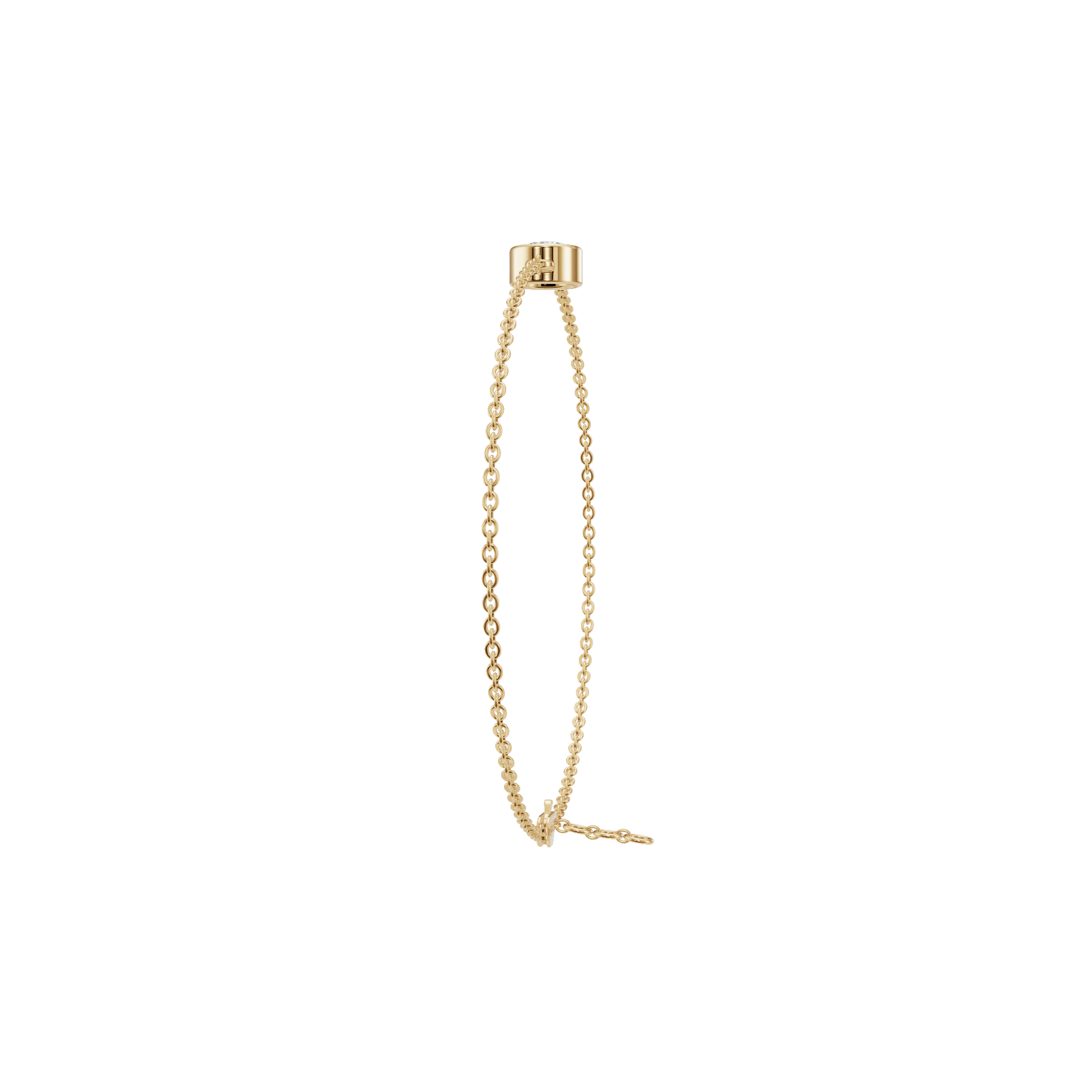 Opale Round Diamond Tennis Bracelet in Solid Gold | Lab Grown Diamond | Roomy's Jewelery (view 2)