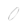 Nuage Round Diamond Tennis Bracelet | Lab Grown | White Gold | Roomy's Jewellery