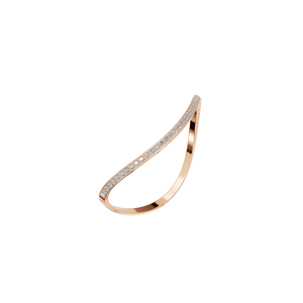 Gloire Round Diamond Tennis Bracelet | Lab Grown | Rose Gold | Roomy's Jewellery