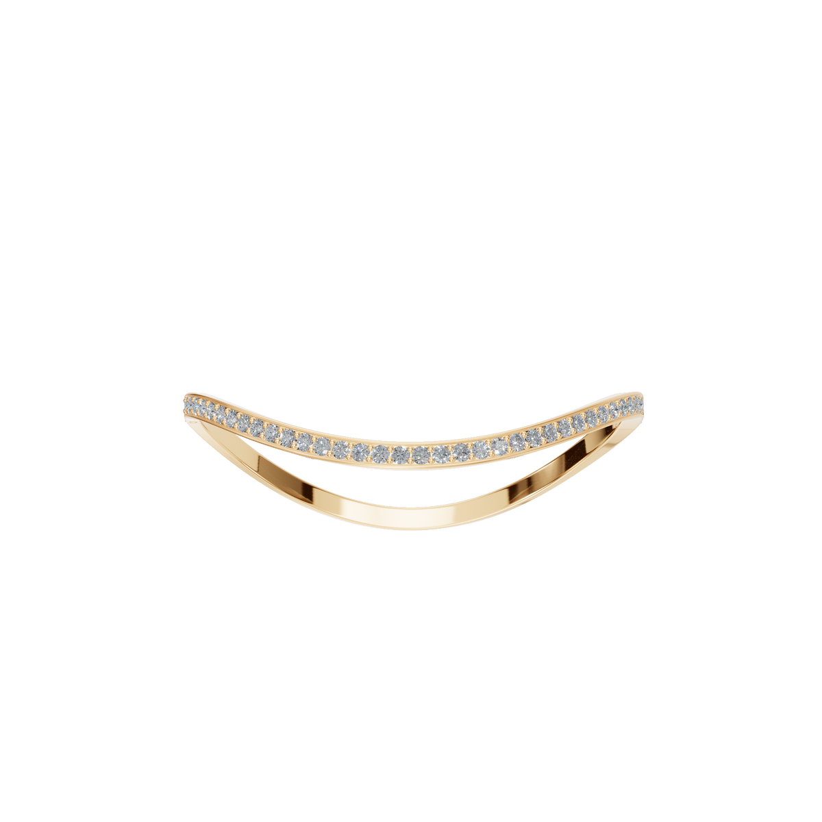 Gloire Round Diamond Tennis Bracelet in Yellow Gold | Lab Grown Diamond | Roomy's Jewelery