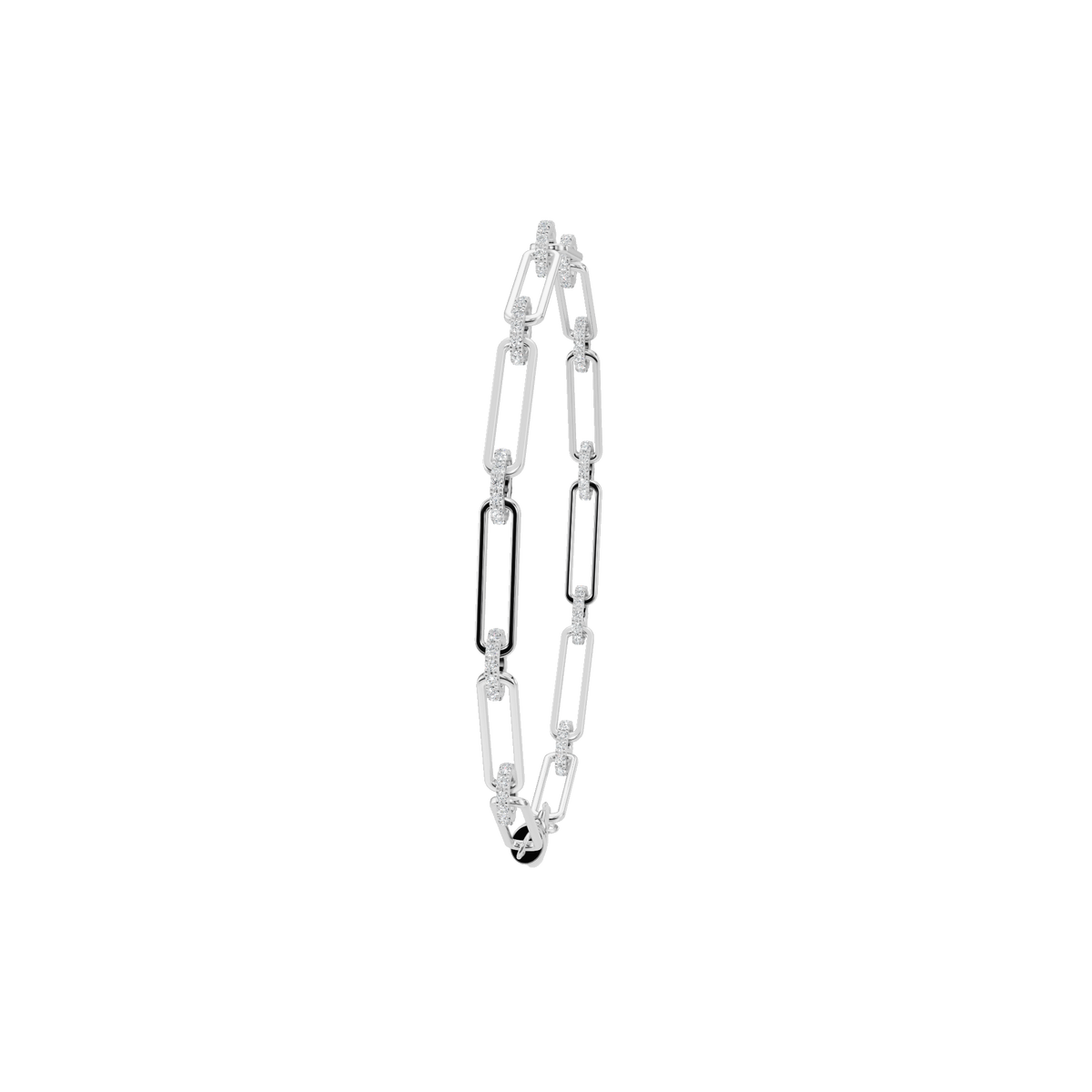 Aurore Round Diamond Tennis Bracelet | Lab Grown | White Gold | Roomy's Jewellery