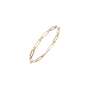 Aurore Round Diamond Tennis Bracelet | Lab Grown | Yellow Gold | Roomy's Jewellery