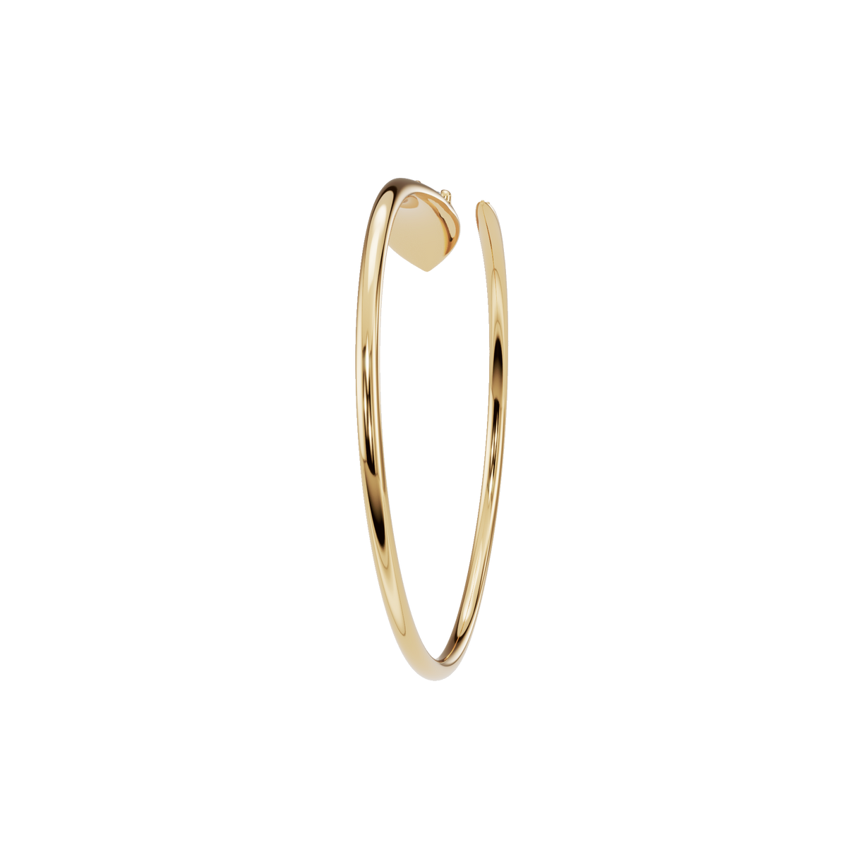 Lumière Pear Diamond Tennis Bracelet in Yellow Gold side view | Roomy's Jewellery