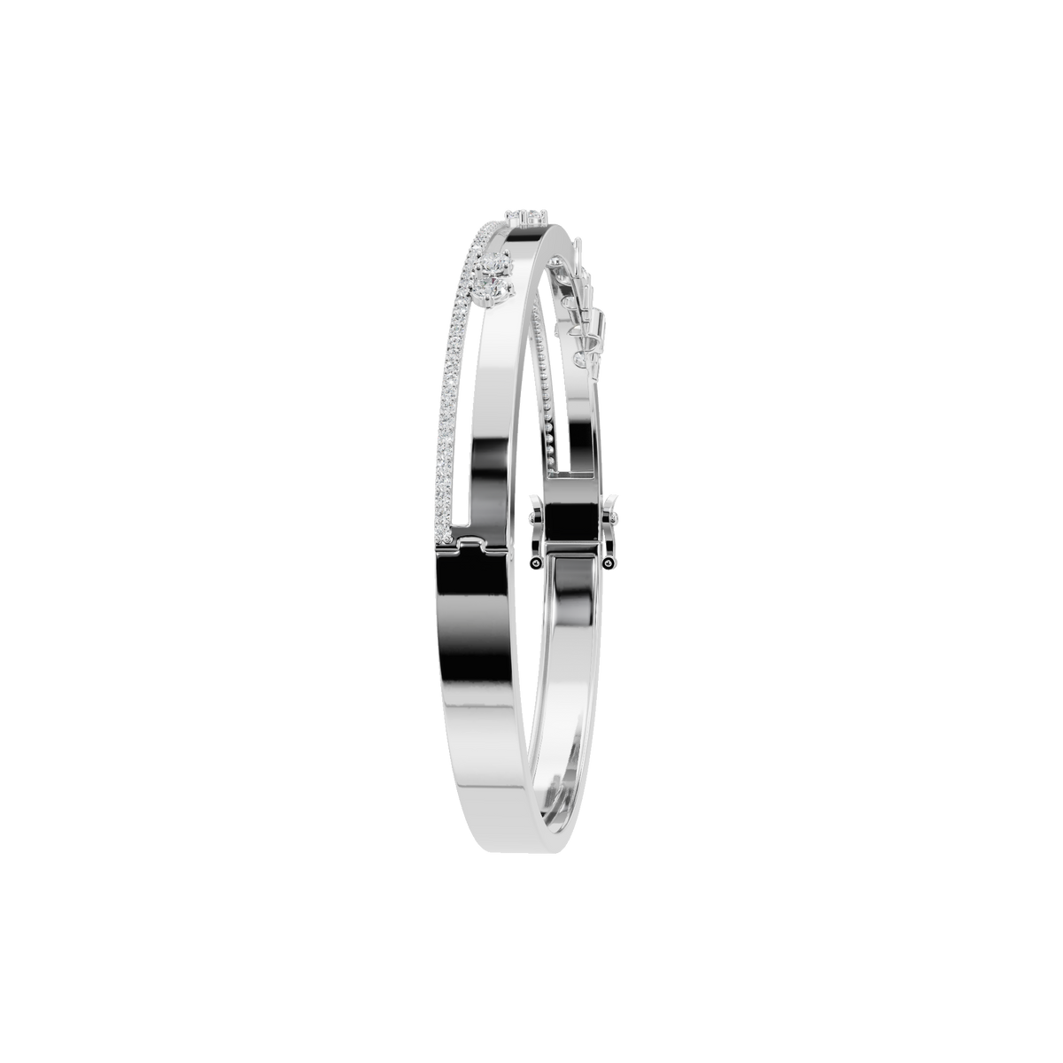 Prestige Round Diamond Tennis Bracelet | Lab Grown | White Gold | Roomy's Jewellery
