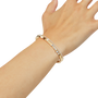 Prestige Round Diamond Tennis Bracelet | Lab Grown | Yellow Gold | Roomy's Jewellery