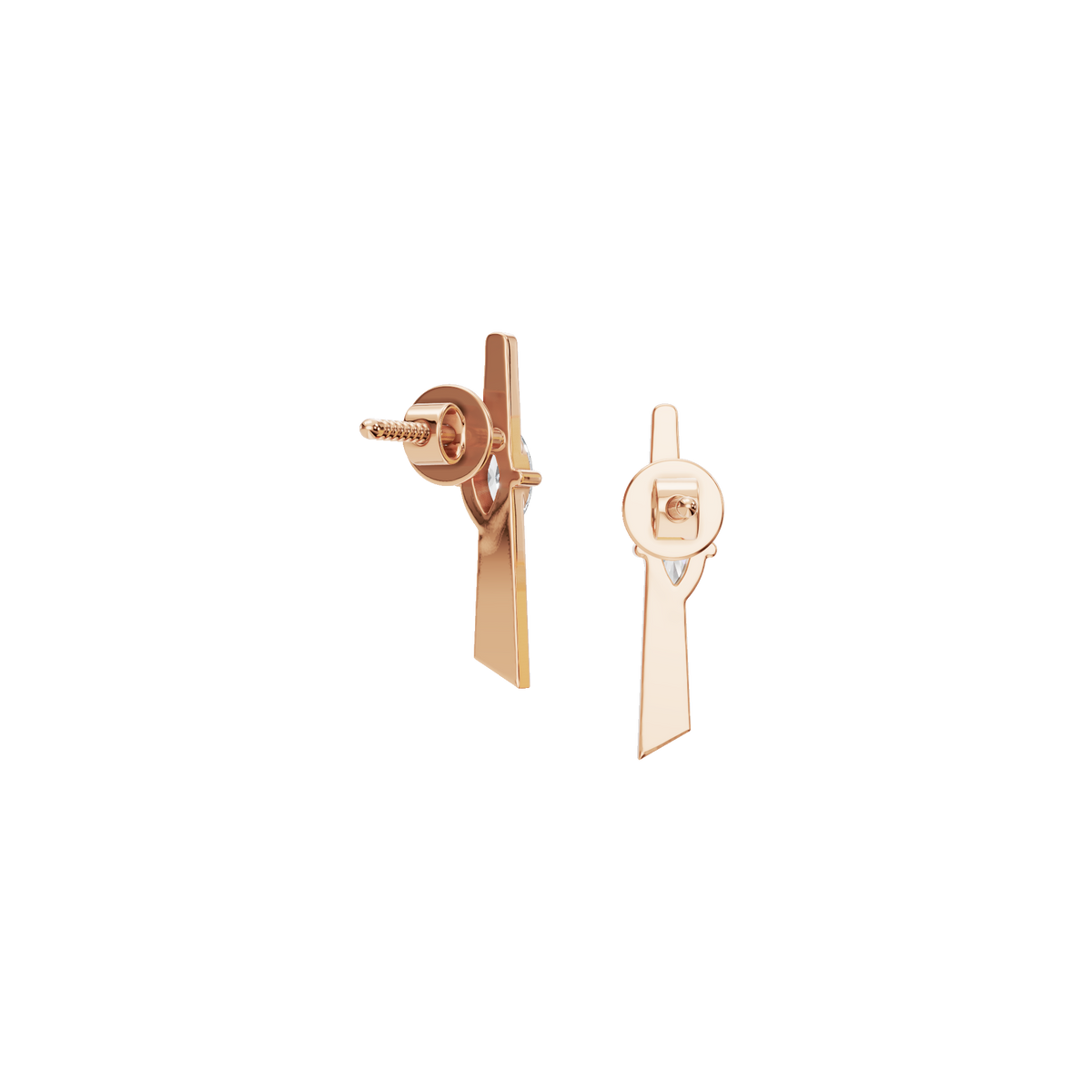 Celeste Marquise Diamond Drop Earrings in Solid Gold | Lab Grown Diamond | Roomy's Jewelery (view 7)