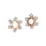 Starlight Portal Diamond Stud Earrings in Solid Gold | Lab Grown Diamond | Roomy's Jewelery (view 5)