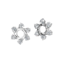 Starlight Portal Diamond Stud Earrings in Solid Gold | Lab Grown Diamond | Roomy's Jewelery (view 9)