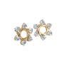 Starlight Portal Diamond Stud Earrings in Solid Gold | Lab Grown Diamond | Roomy's Jewelery (view 4)