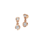Cascade Diamond Drop Earrings in Solid Gold | Lab Grown Diamond | Roomy's Jewelery (view 5)