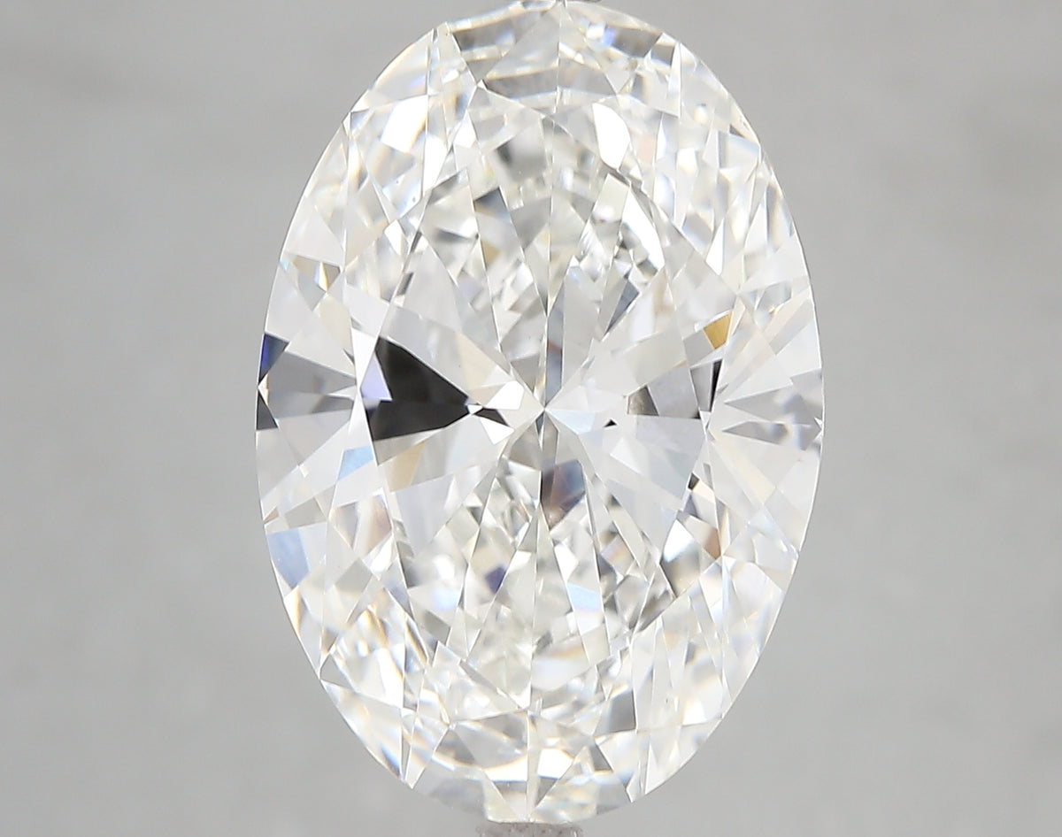 10.07ct Oval Lab-Grown Diamond · F VVS1 · IGI