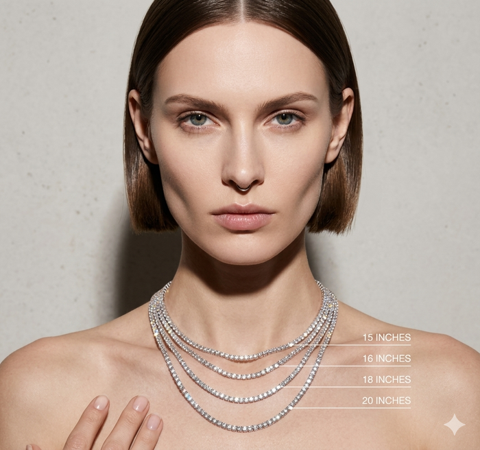 RiviÃ¨re Necklace lengths