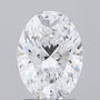1.54ct Oval Lab-Grown Diamond · D VVS2 · IGI