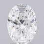 1.54ct Oval Lab-Grown Diamond · D VVS2 · IGI