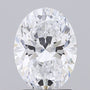 1.54ct Oval Lab-Grown Diamond · D VVS2 · IGI