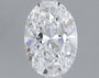 1.02ct Oval Lab-Grown Diamond · D VS1 · IGI