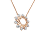 Starlight Portal Diamond Necklace in Solid Gold | Lab Grown Diamond | Roomy's Jewelery (view 8)
