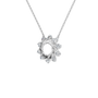Starlight Portal Diamond Necklace in Solid Gold | Lab Grown Diamond | Roomy's Jewelery (view 10)