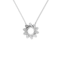 Starlight Portal Diamond Necklace in Solid Gold | Lab Grown Diamond | Roomy's Jewelery (view 11)