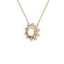 Starlight Portal Diamond Necklace in Solid Gold | Lab Grown Diamond | Roomy's Jewelery (view 2)