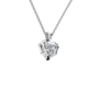 Heart Cut Diamond Pendant in Solid Gold | Lab Grown Diamond | Roomy's Jewelery (view 12)