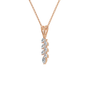 Marquise Diamond Cluster Pendant in Solid Gold | Lab Grown Diamond | Roomy's Jewelery (view 6)