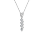 Marquise Diamond Cluster Pendant in Solid Gold | Lab Grown Diamond | Roomy's Jewelery (view 10)