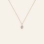 Liquid Diamonds Marquise Flow Pendant in Solid Gold | Lab Grown Diamond | Roomy's Jewelery (view 5)
