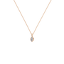 Liquid Diamonds Marquise Flow Pendant in Solid Gold | Lab Grown Diamond | Roomy's Jewelery (view 6)