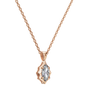Liquid Diamonds Marquise Flow Pendant in Solid Gold | Lab Grown Diamond | Roomy's Jewelery (view 8)