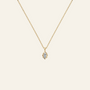 Liquid Diamonds Marquise Flow Diamond Pendant in Yellow Gold | Lab Grown | Roomy's Jewelery