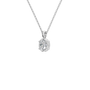 Oval Cut Diamond Solitaire Pendant in Solid Gold | Lab Grown Diamond | Roomy's Jewelery (view 10)