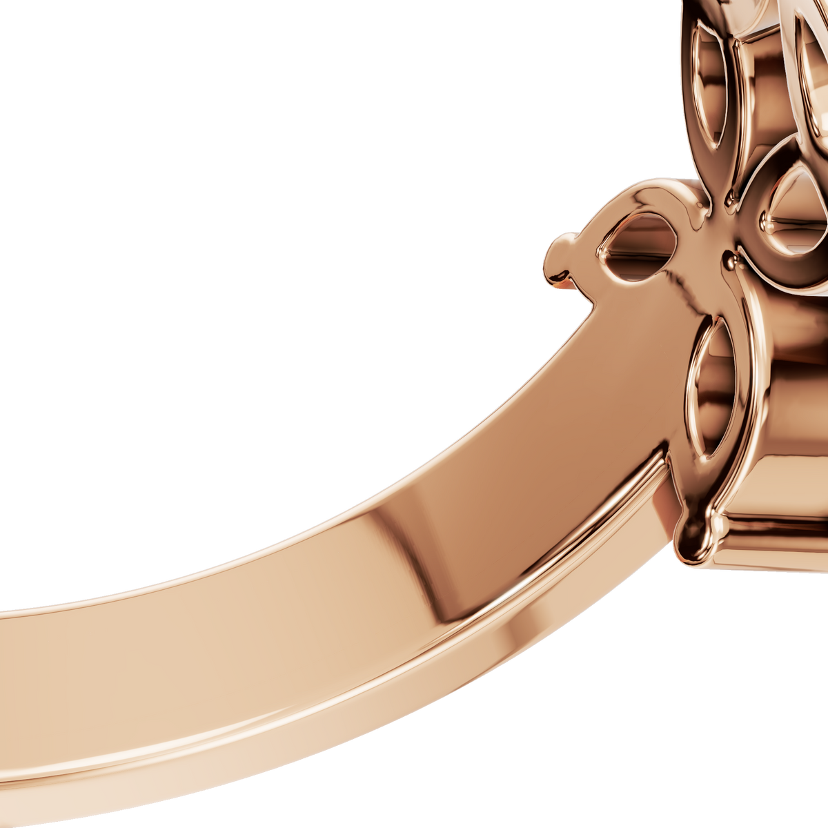 Windmill Marquise Diamond Eternity Band in Rose Gold flat lay | Roomy's Jewellery