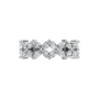 Windmill Marquise Diamond Eternity Band in White Gold — Lab Grown | Roomy's Jewellery