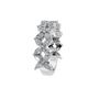 Windmill Marquise Diamond Eternity Band in White Gold side view | Roomy's Jewellery