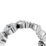 Windmill Marquise Diamond Eternity Band in White Gold angled view | Roomy's Jewellery