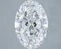8.02ct Oval Lab-Grown Diamond · D VS2 · IGI