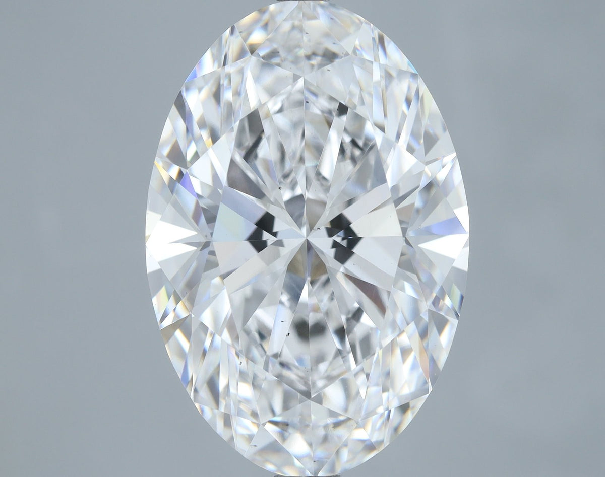 8.02ct Oval Lab-Grown Diamond · D VS2 · IGI