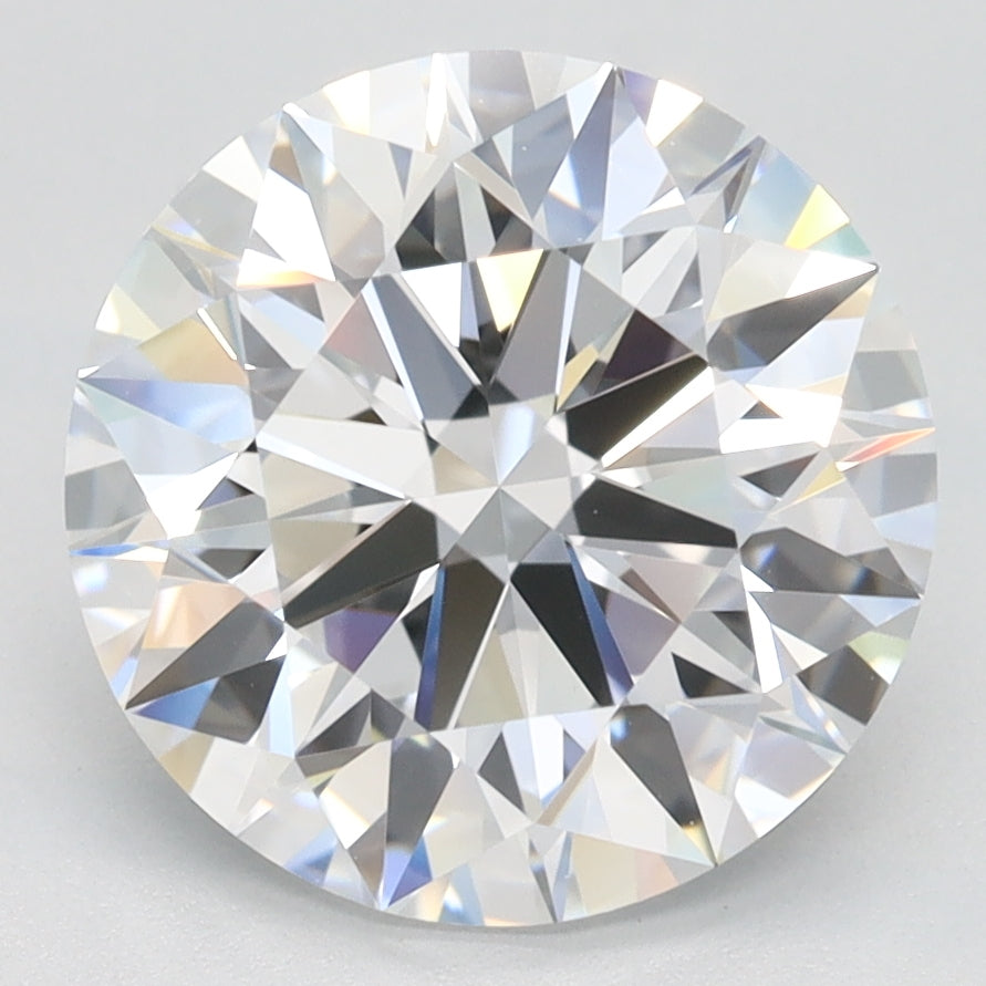 3.16ct Round Lab-Grown Diamond · D VVS1 · IGI