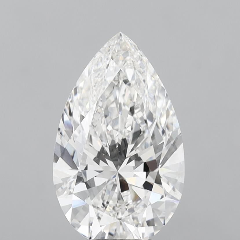3.01ct Pear Lab-Grown Diamond · F VVS2 · IGI