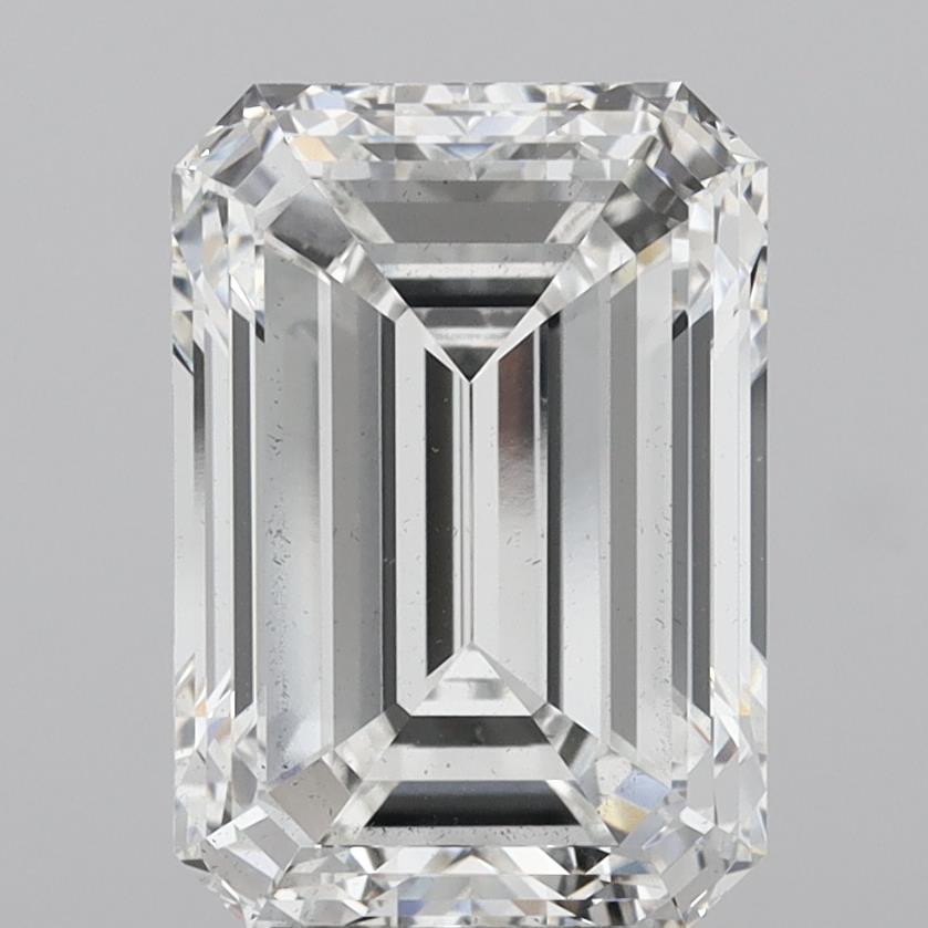 8.43ct Emerald Lab-Grown Diamond · E SI1 · IGI